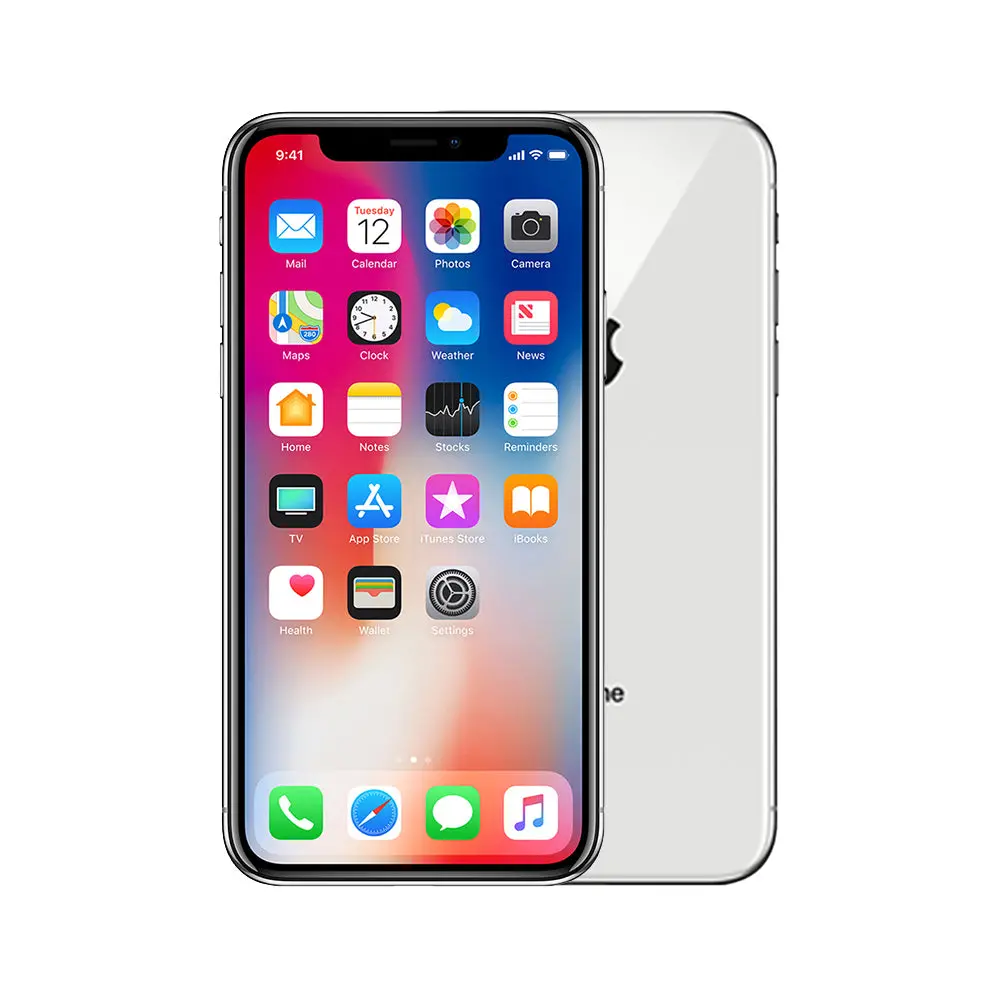 Apple Iphone X 256Gb (Silver) [~Refurbished: Very Good] 1