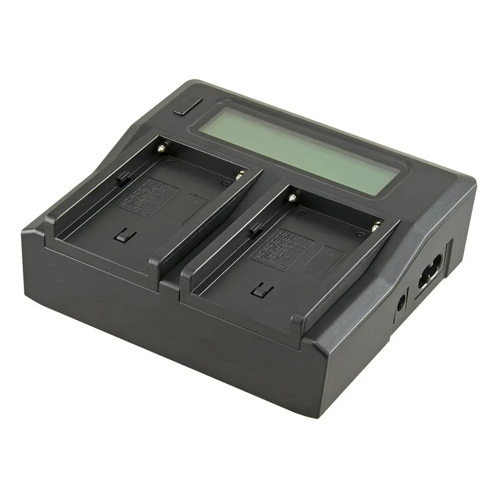 Jupio Dedicated Duo Charger With Lcd For Sony Np-F Series Batteries 1