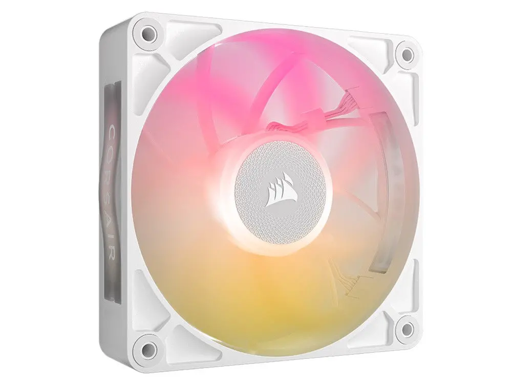 Corsair Icue Link Rx120 Max Rgb 120Mm Pwm Thick Fans - White (3-Pack) 2