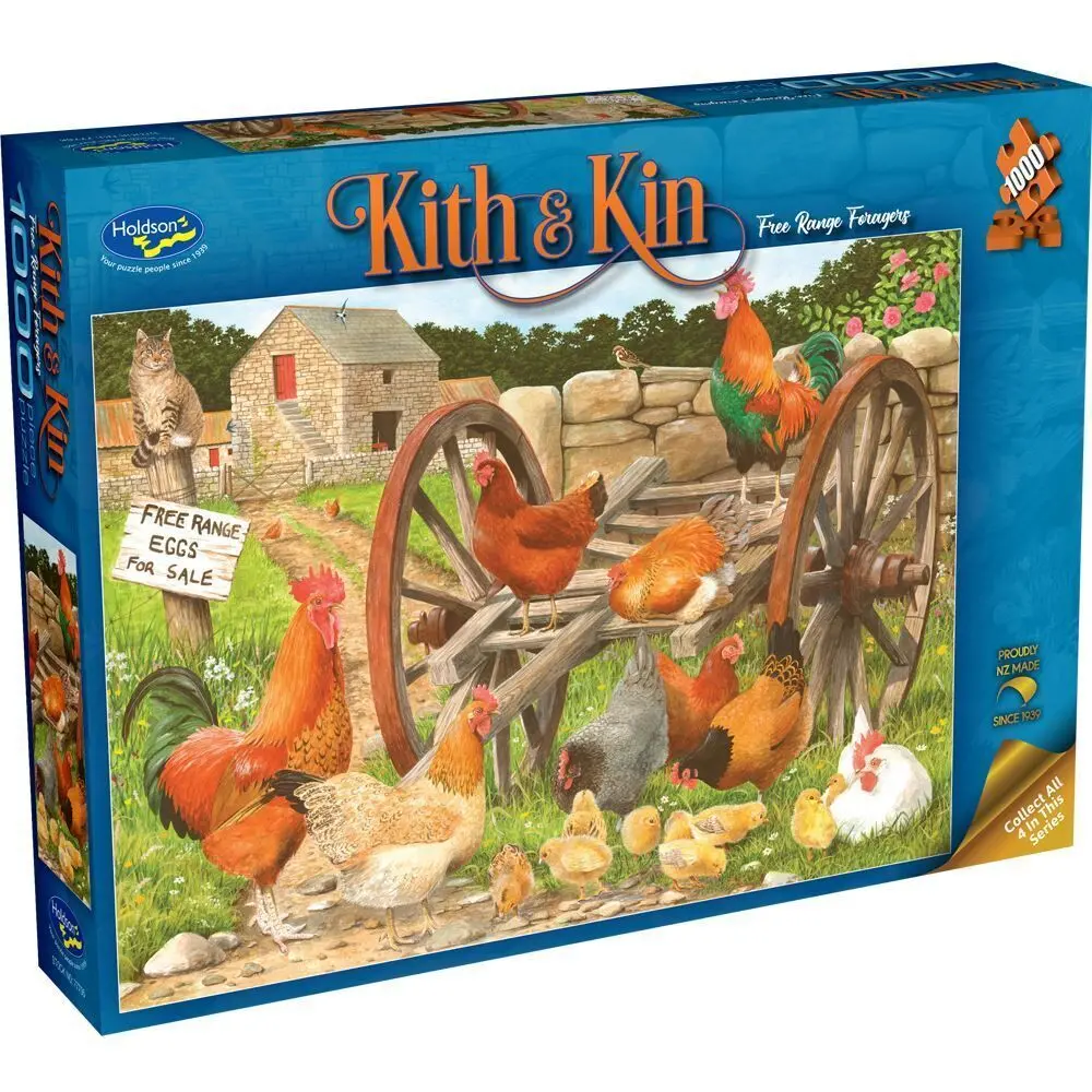 1000Pc Kith & Kin: Free Range Foragers 1
