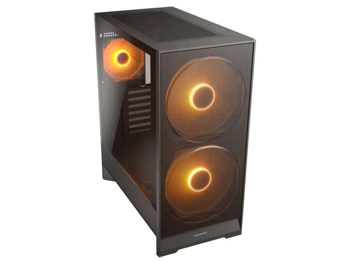Cougar Airface 180 Atx Mid-Tower Case - Black 2
