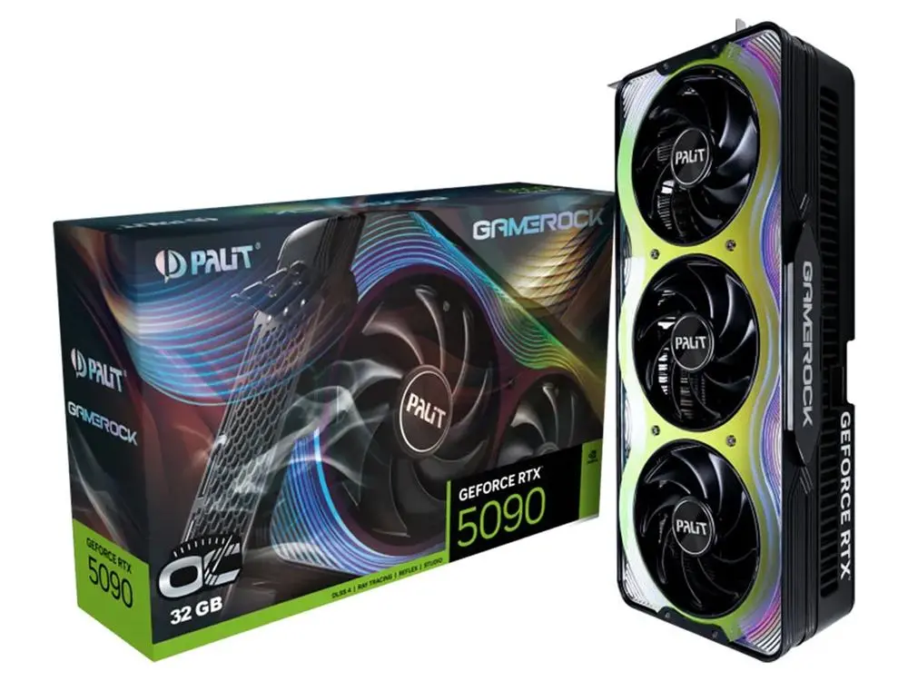 Palit Gamerock Oc Geforce Rtx 5090 32Gb Gddr7 Graphics Card 1