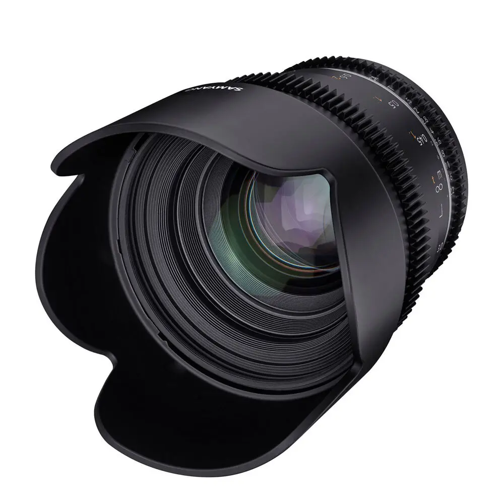 Samyang 50Mm T1.5 Mk2 Vdslr Lens For Canon Ef Full Frame (Black) 1