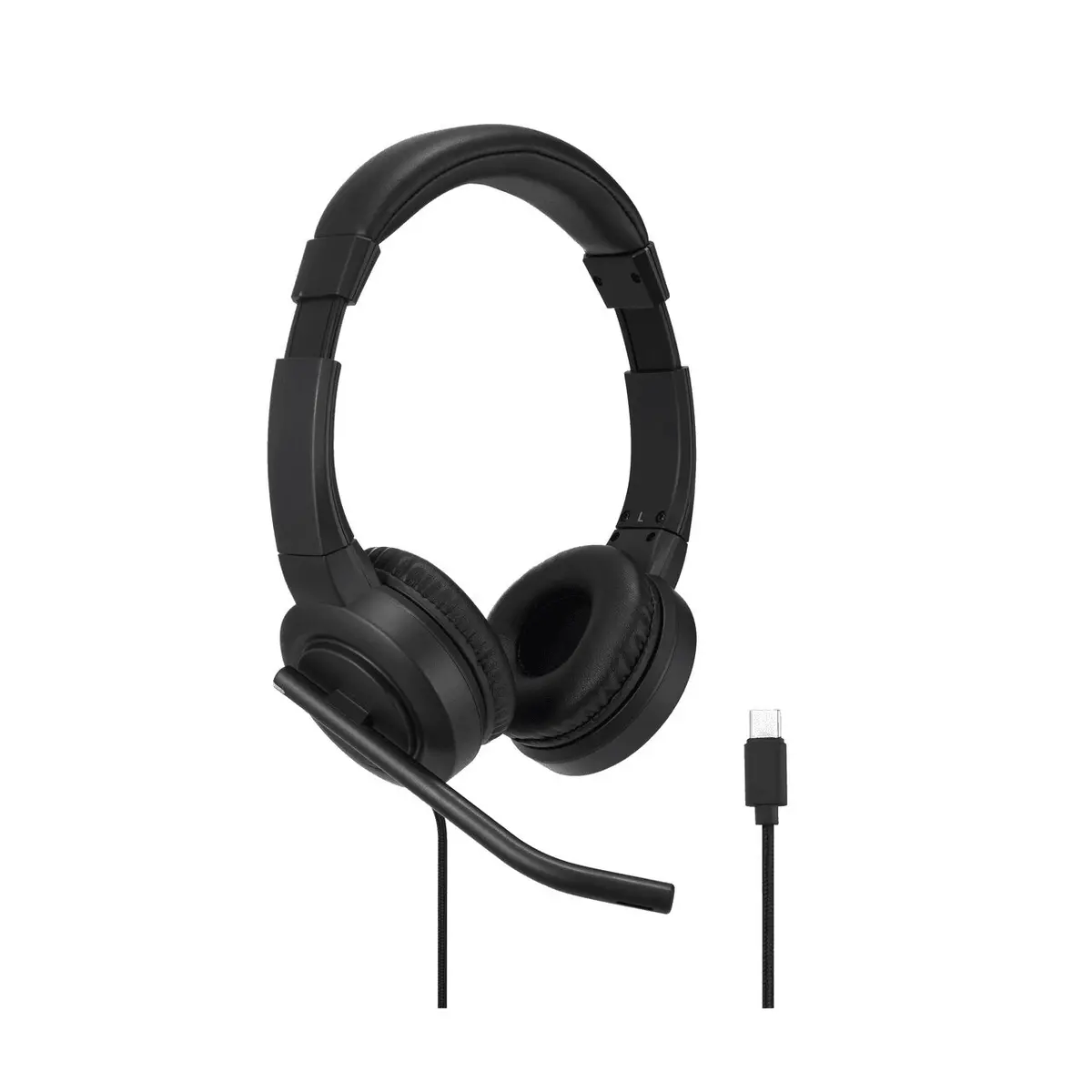 Kensington H1000 Usb-C On-Ear Headset Headphones Black 2