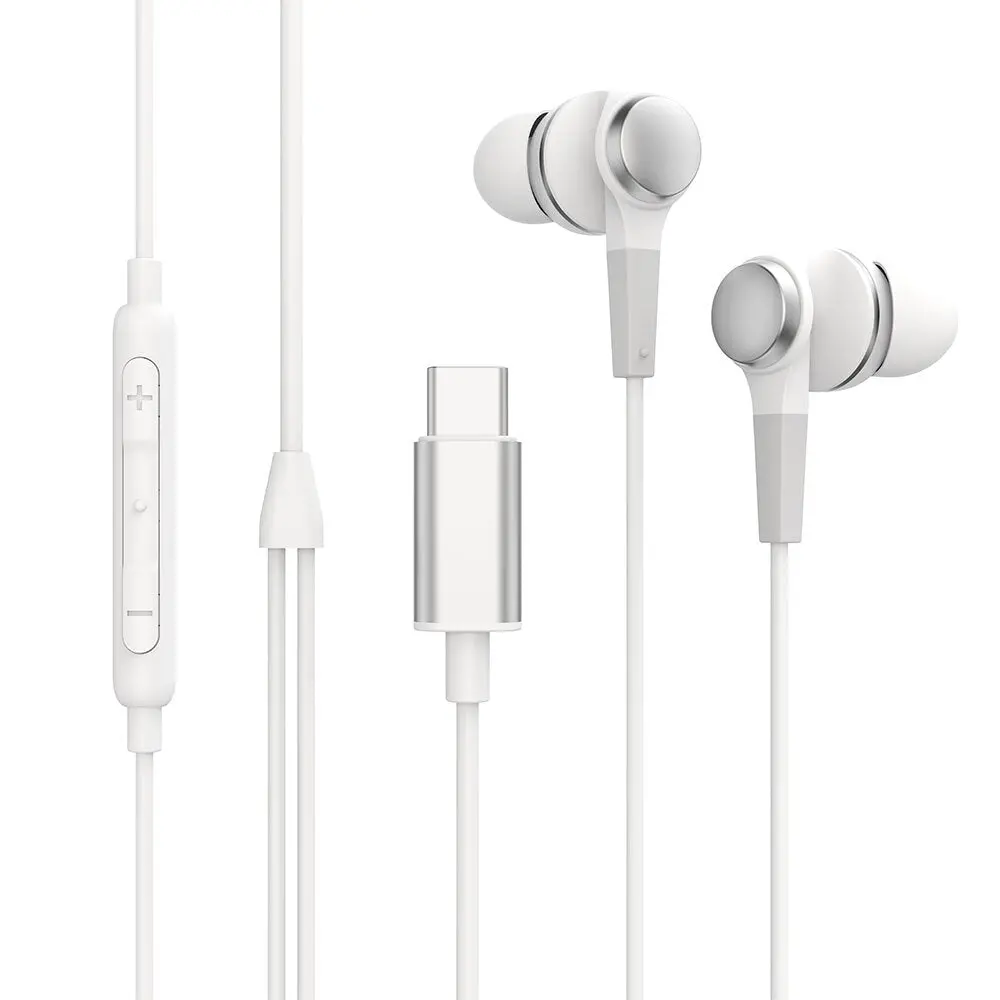 Rewyre Usb-C Wired In-Ear Earphones (White) 1
