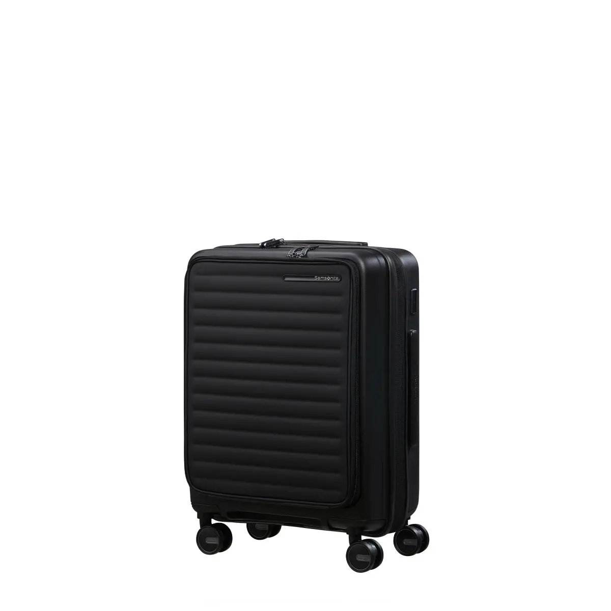 Samsonite Restackd Carry-On Expandable Easy Access 55Cm (Black) 1