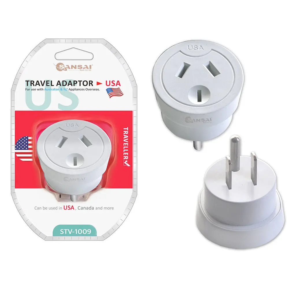 Sansai Travel Adaptor - Usa Plug 1