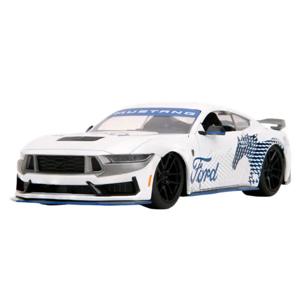 Jada 1:24 Scale Big Time Muscle 2024 Ford Mustang Dark Horse Edition Diecast Car 1