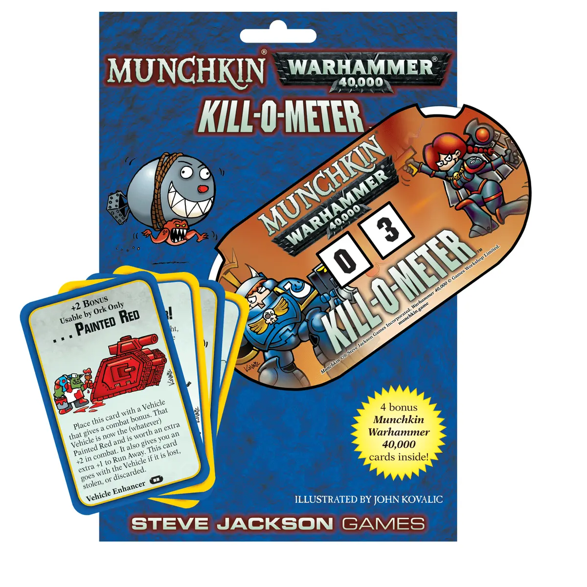 Steve Jackson Games Munchkin Warhammer 40K Kill O Meter 1