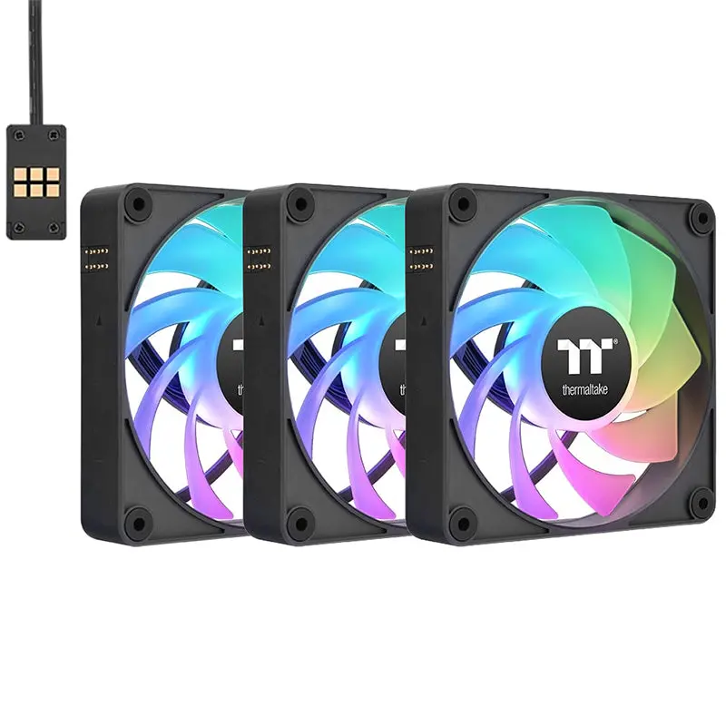 Thermaltake Cl F193 Pl14sw A Ct140 Ex Reverse Blades Argb 140Mm Fan (3 Pack) 1