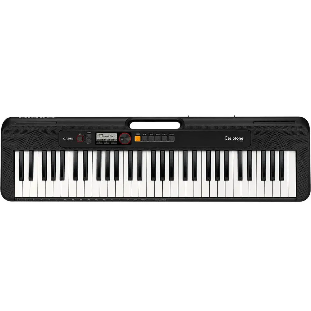 Casio Casiotone Ultra Compact 61-Note Portable Keyboard With Usb - Black 1