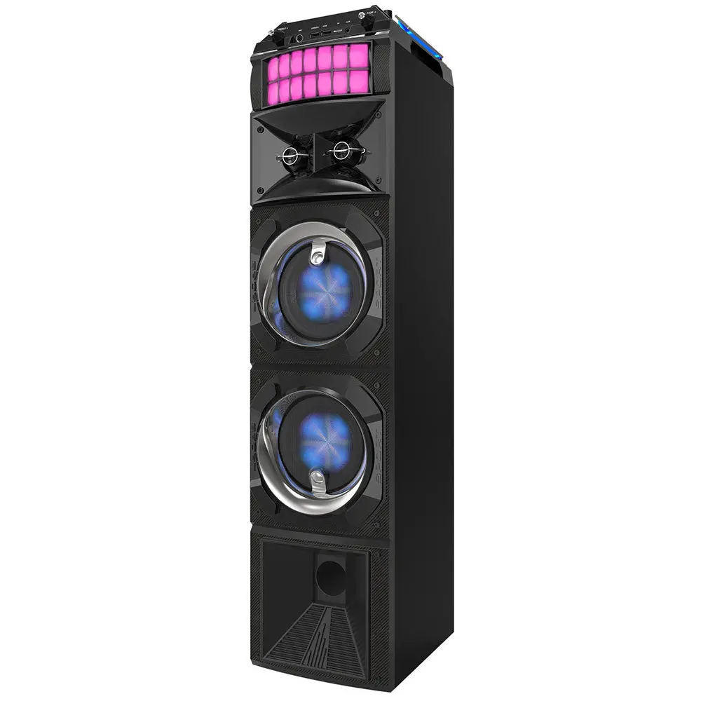 Lenoxx Stage Wireless Speaker With Led Lights 80W 1