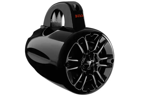Boss Audio Mrwt40 4" Marine Wake Tower Speakers (Pair, Black) 1
