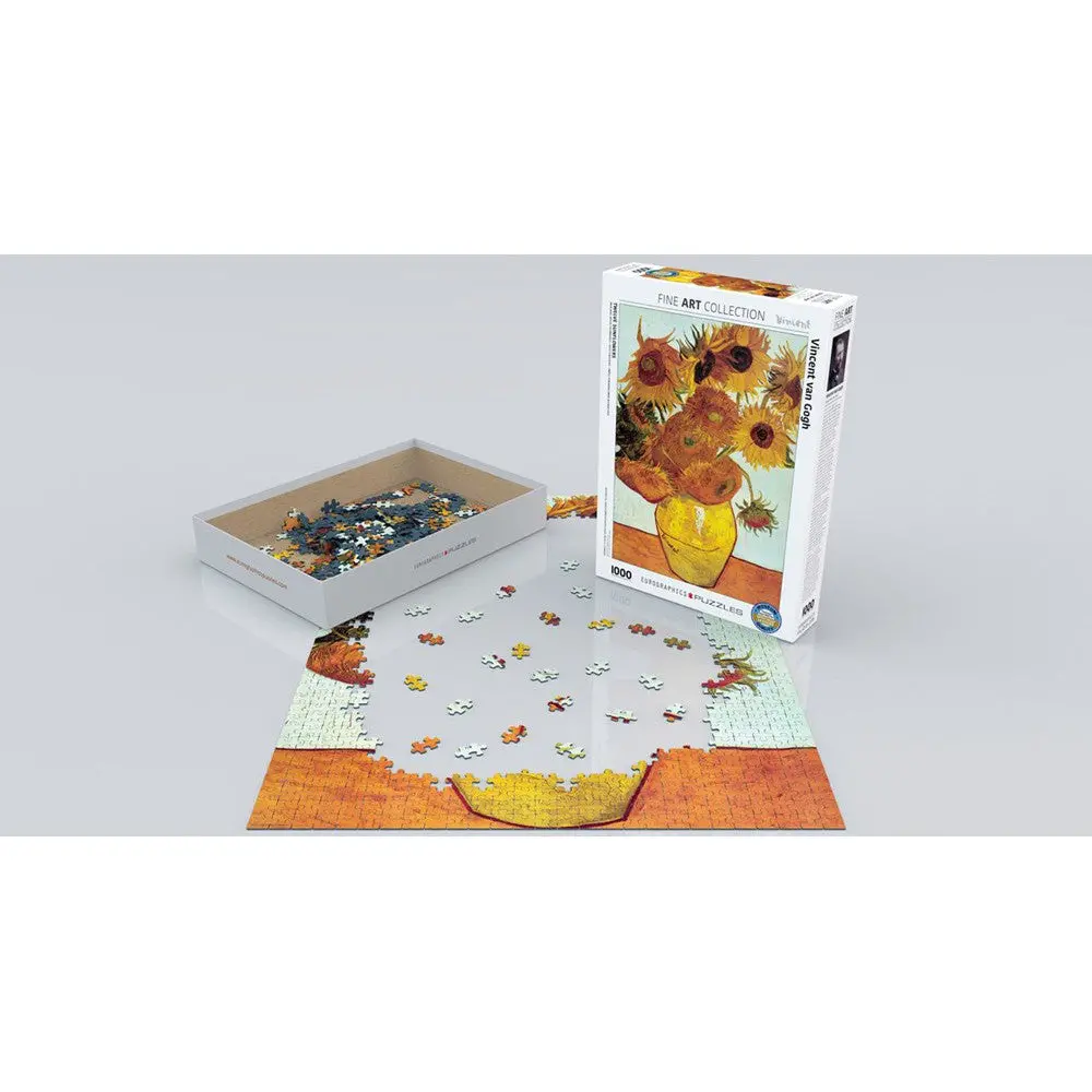 1000Pc Van Gogh Twelve Sunflowers 1