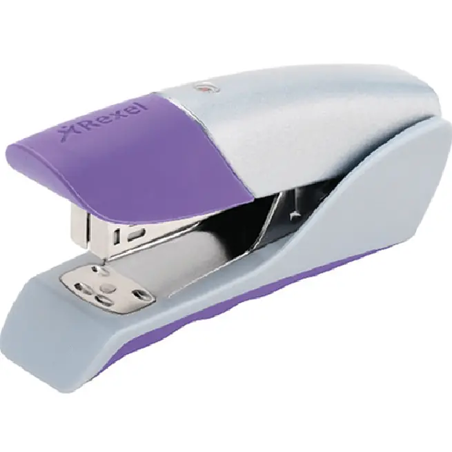 Rexel Gazelle Stapler Half Strip Purple 1
