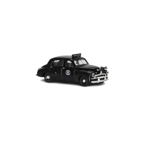 Dda 1:64 Scale Fj Holden Police Sedan Black Diecast Toy Model 1