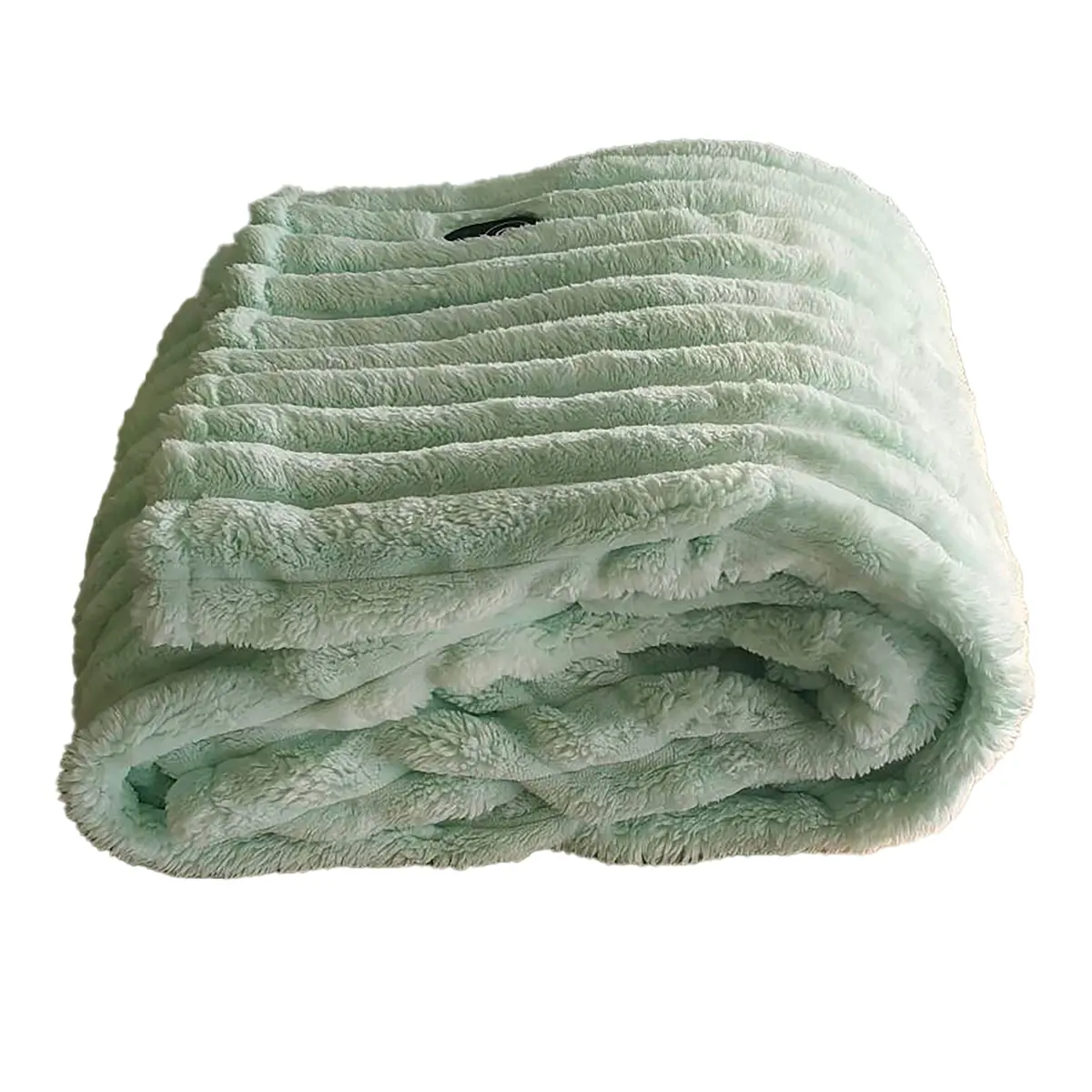 Elle Heated Throw Blanket (Glacier) 1
