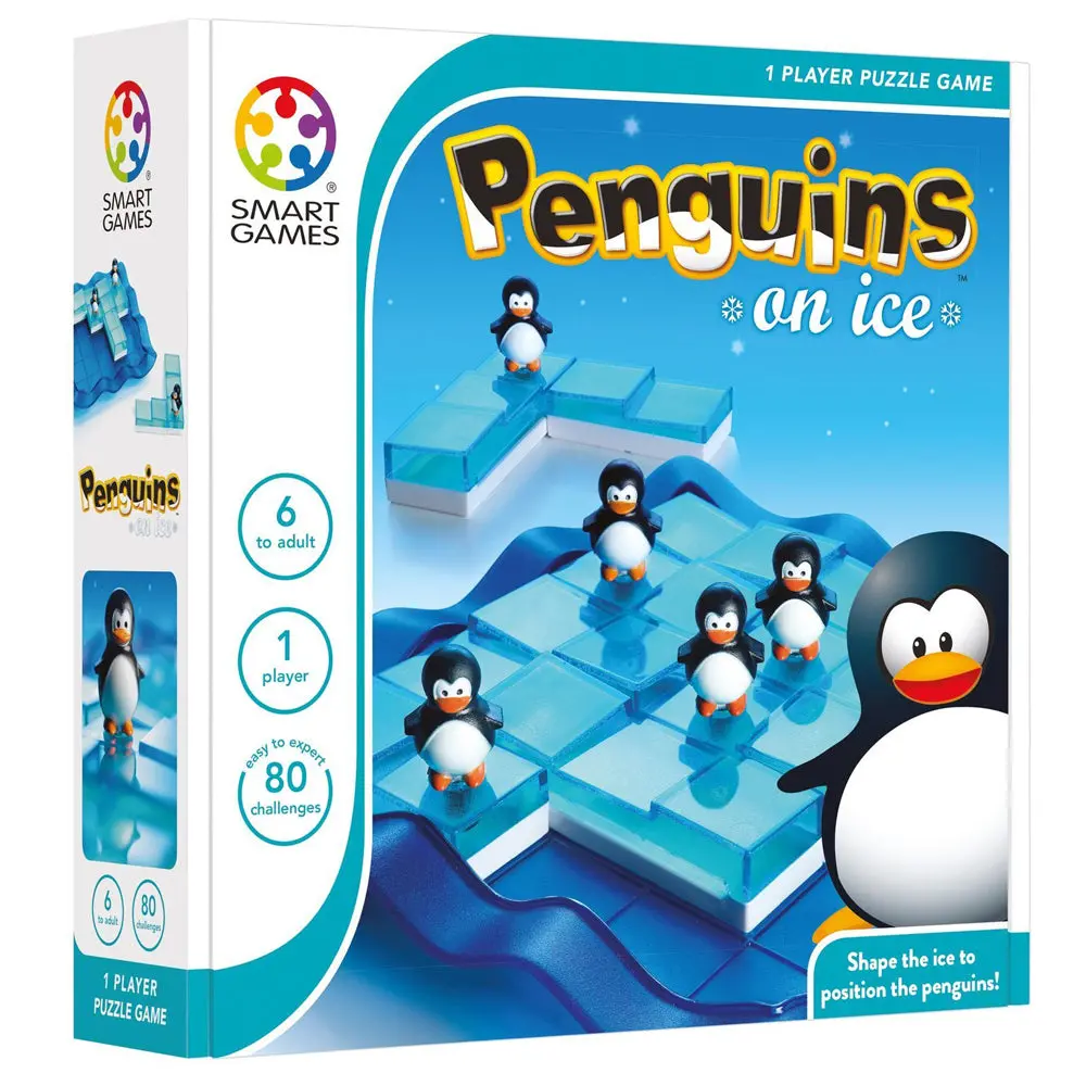 Smart Games Penguins On Ice Puzzle Board 1