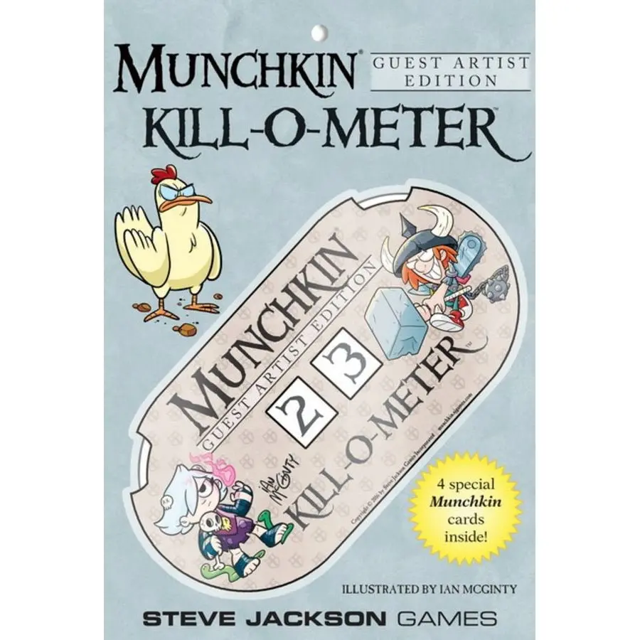 Steve Jackson Games Munchkin Kill O Meter Guest Artist Edition 1