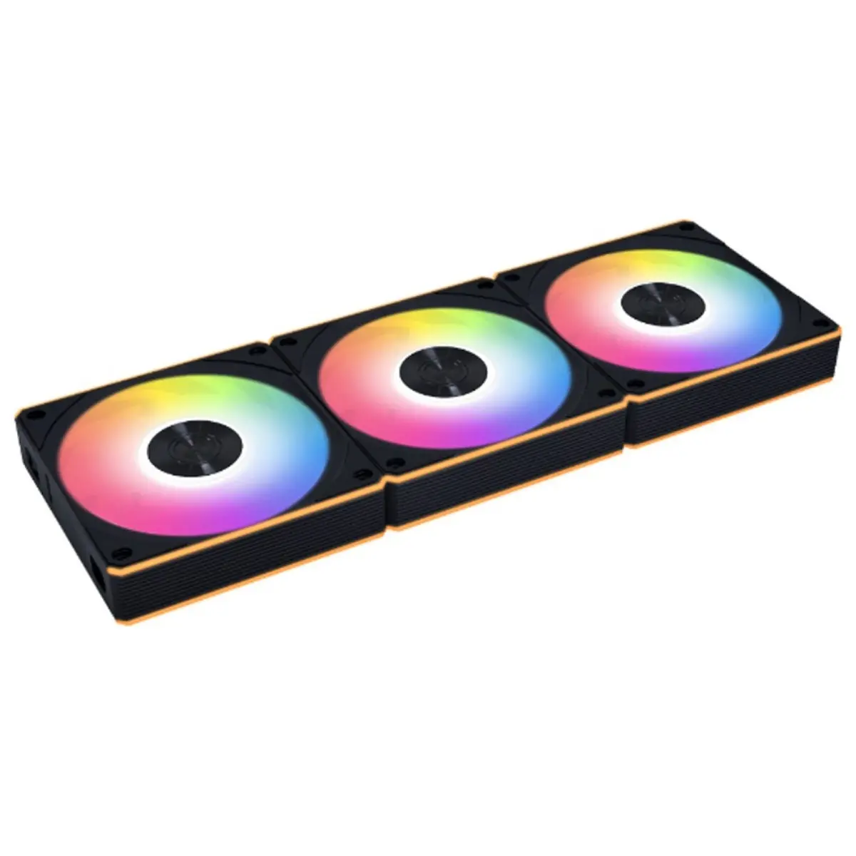 Lian Li Uni Fan Cl Wireless 120Mm Argb Reverse Blade Pwm Fan - Black (3-Pack) 1