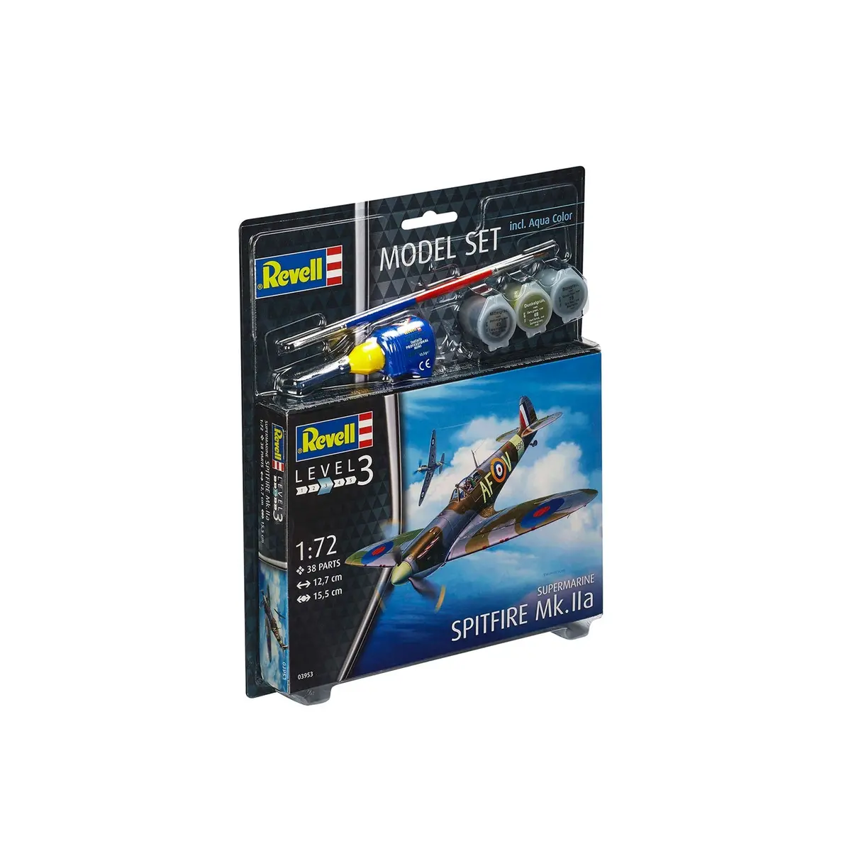 Revell 1/72 Supermarine Spitfire Mk.Iia Model Set 1