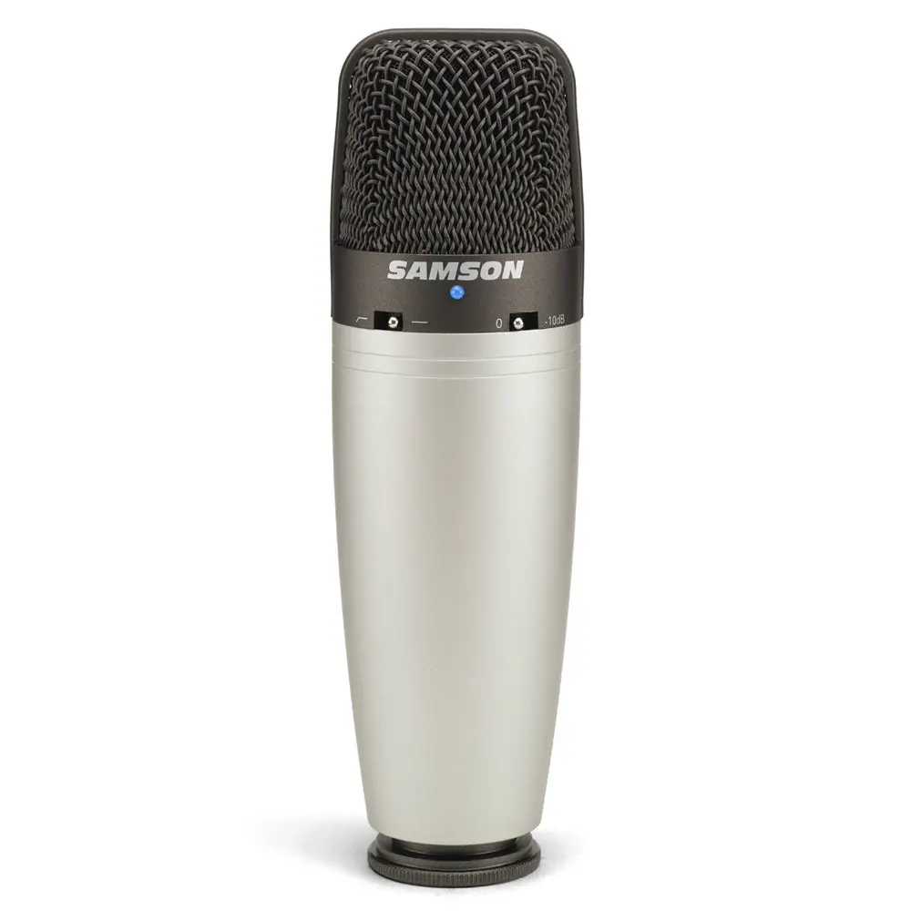 Samson C03 Multi-Pattern Studio Condenser Microphone With Pad 1