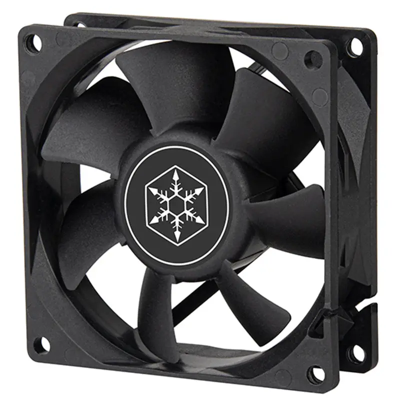 Silverstone Fn80b 80Mm Fan - Black (Sst-Fn80b) 1