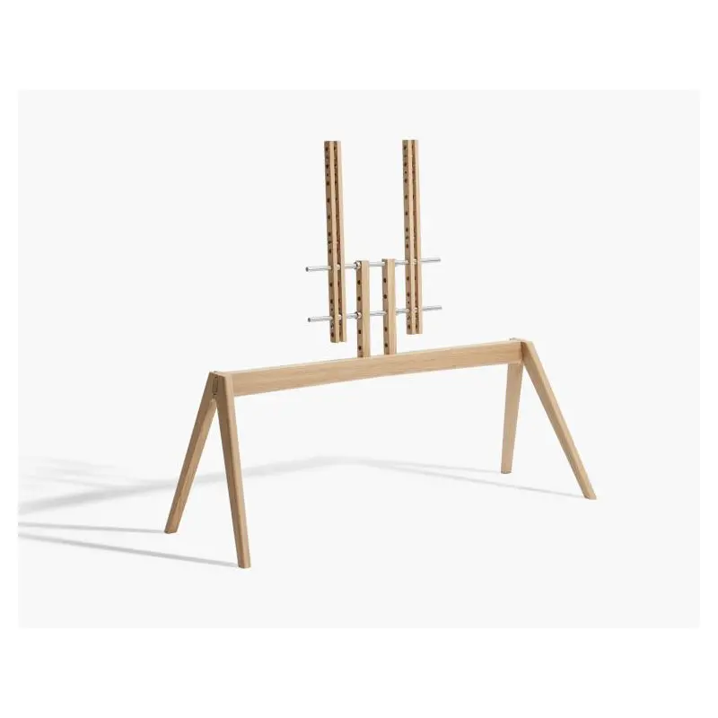 Vogel's Nextop2 Scandinavian Design Floor Stand For 55-77" Tv (Natural) 1