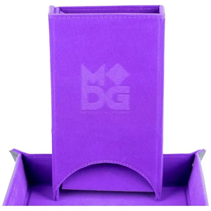 Fanroll By Metallic Dice Games Mdg - Fold Up Velvet Dice Tower (Purple) 1