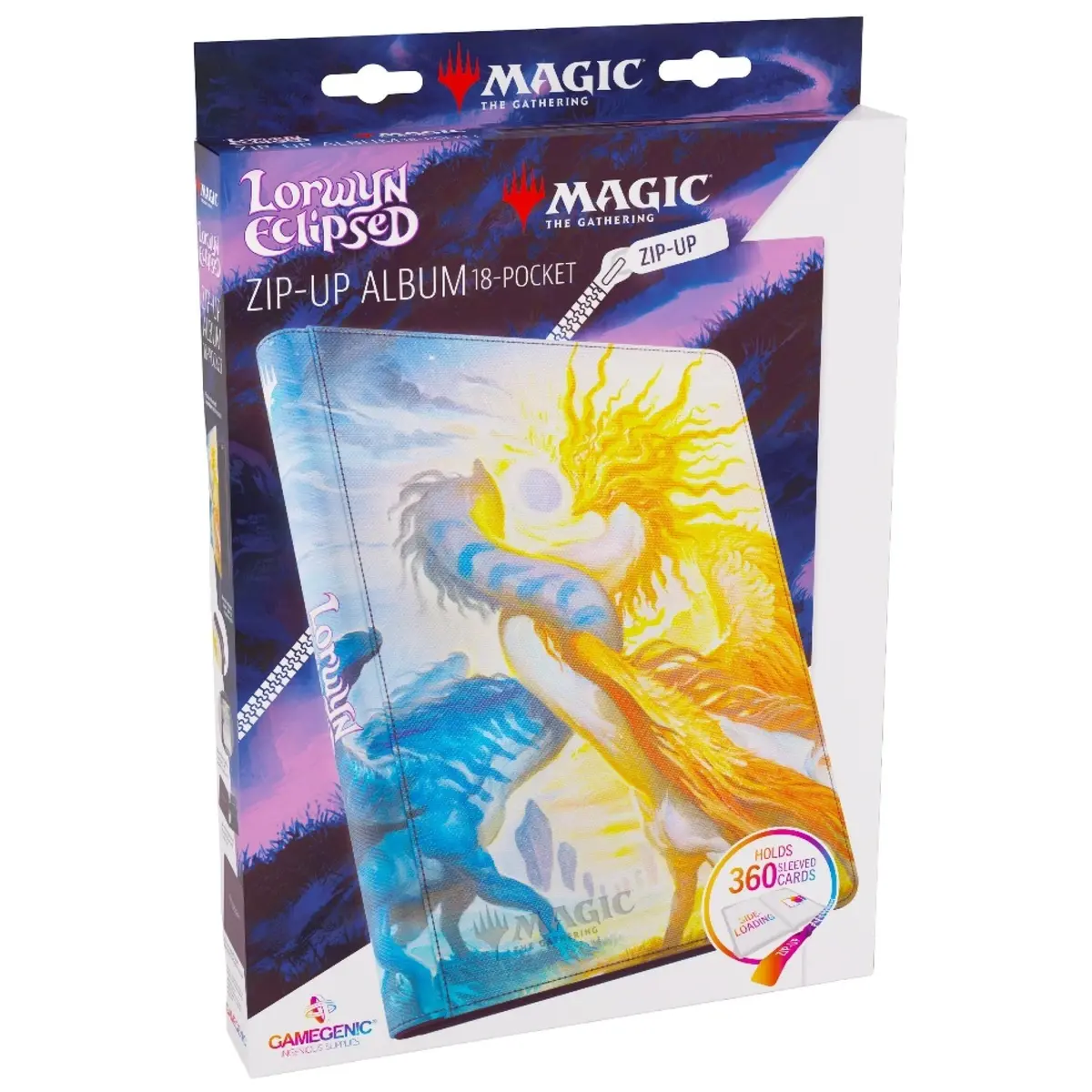 Gamegenic Magic The Gathering Lorwyn Eclipsed Zip-Up Album 18-Pocket - Celestial Reunion 1