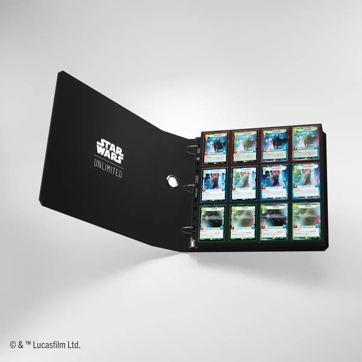 Gamegenic Star Wars Unlimited Premium Cardport 24-Pocket - Black 2