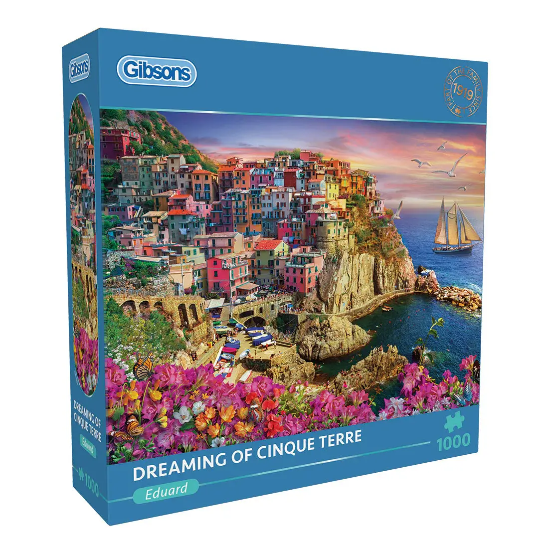 Gibsons 1000Pc Dreaming Of Cinque Terre Puzzle 1