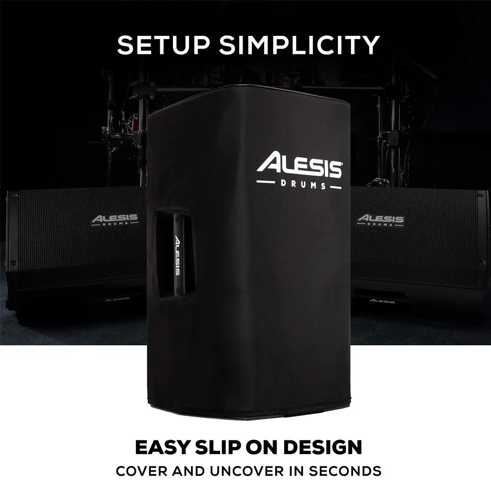 Alesis Padded Slip On Protective Cover For Strike Amp 12 Black 2