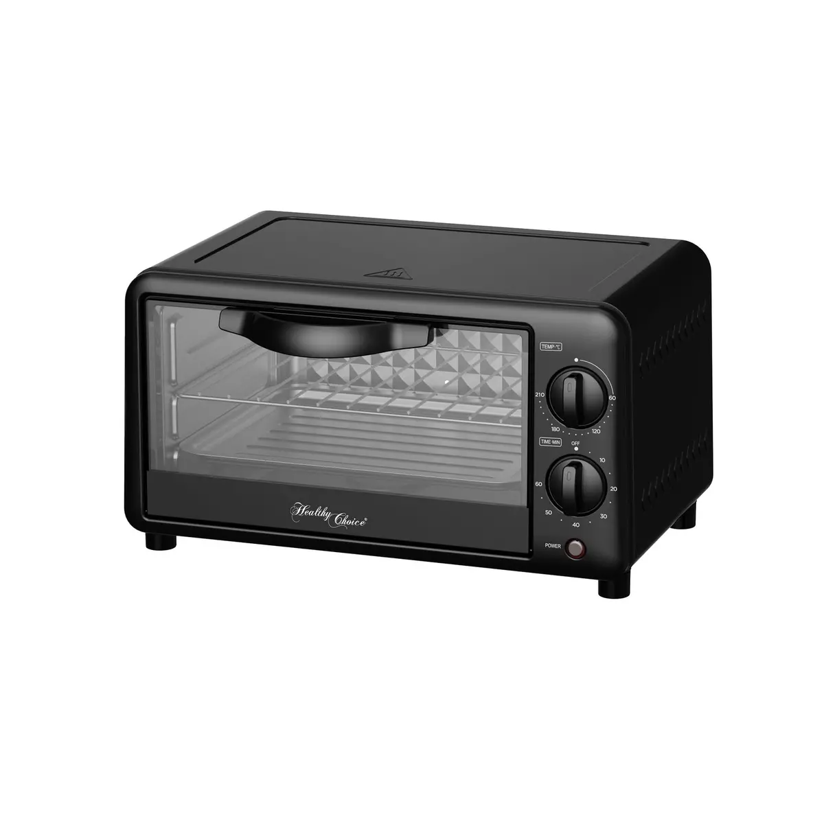 Healthy Choice 10L Pfas-Free Multi-Function Electric Toaster Oven With 2 Shelves 1