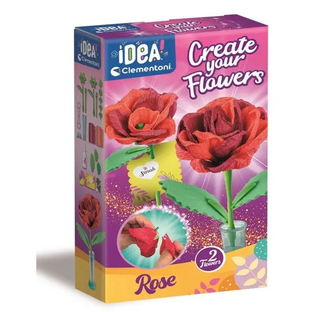 Clementoni Idea - Small Fragrant Flower Rose Toy 1