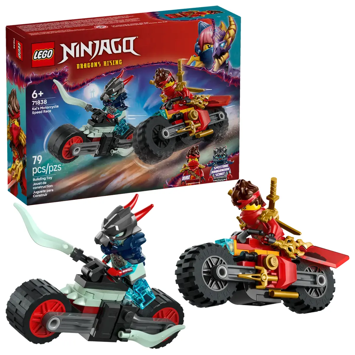 Lego 71838 Kais Motorcycle Speed Race - Ninjago 1