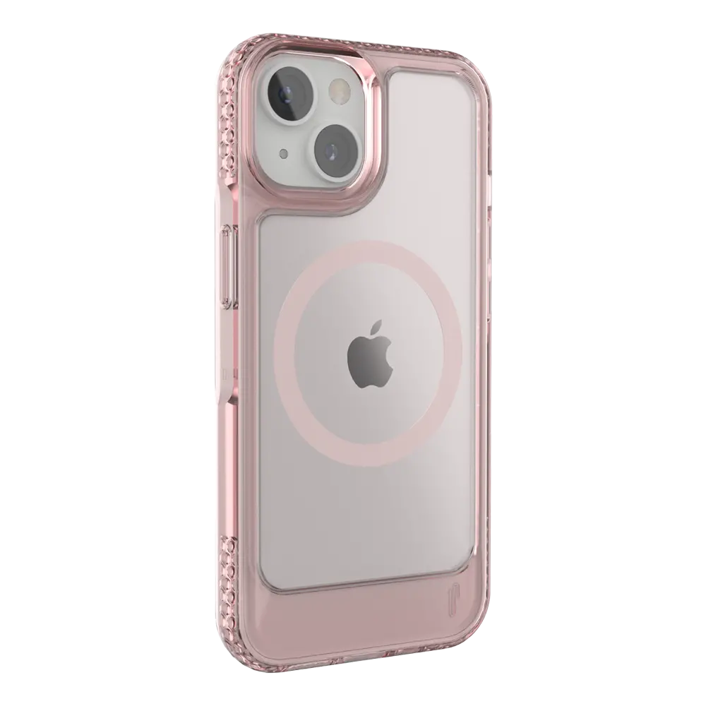 Ugly Rubber Iphone 14/13 U-Model Bumper Case With Magsafe (Pink) 2