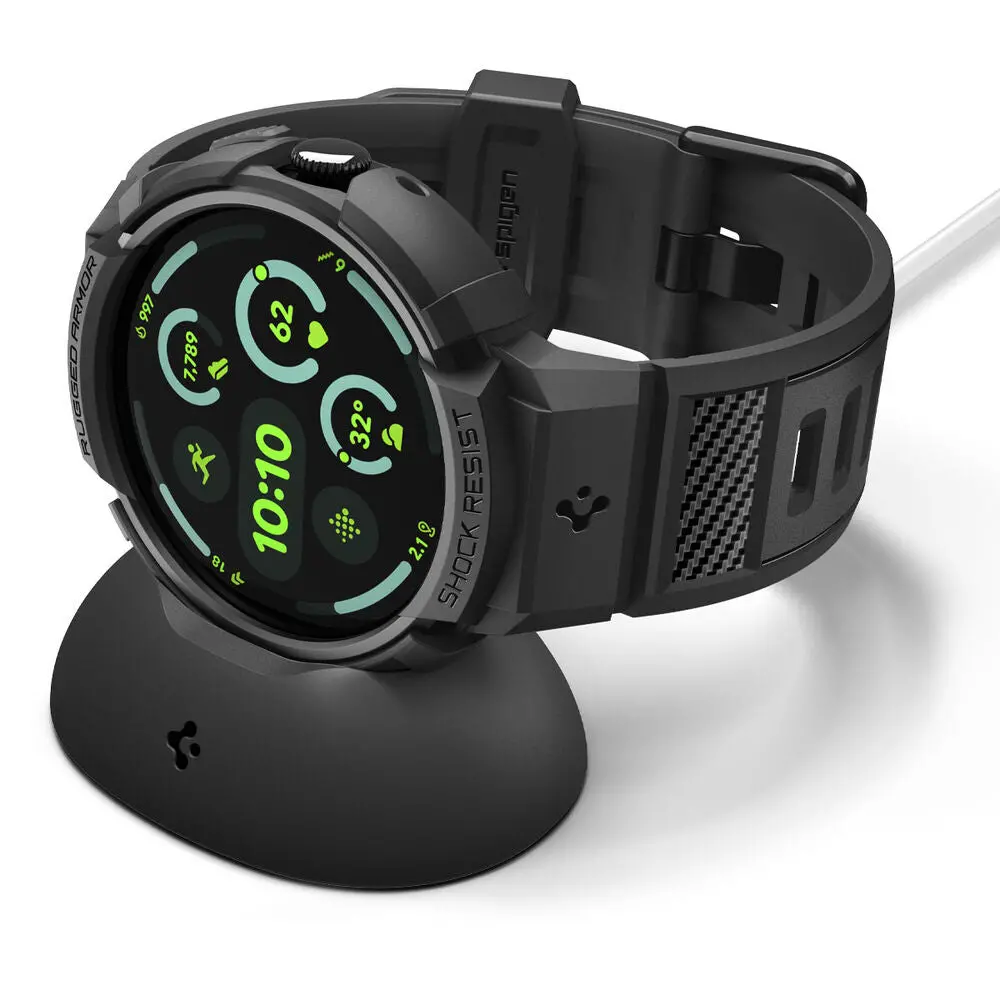 Spigen Pixel Watch 4 45Mm Rugged Armor Pro Case (Black) 2