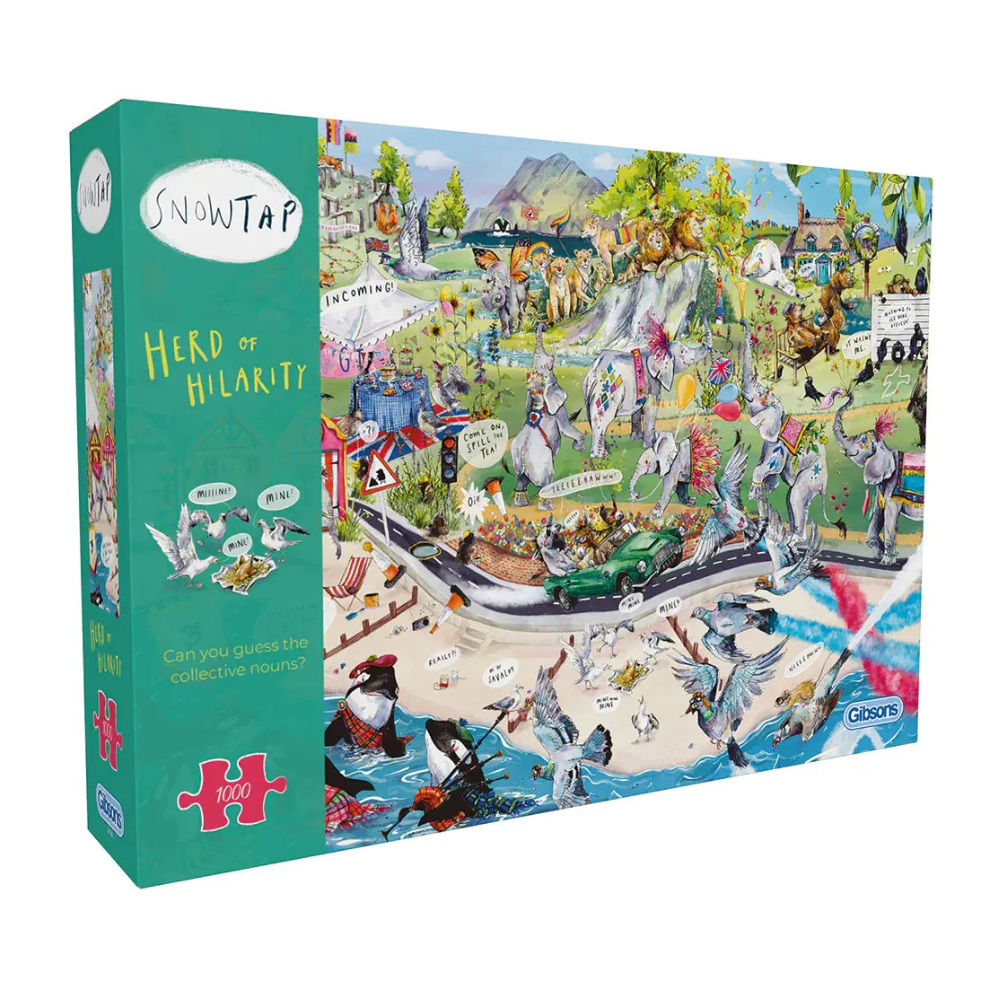 Gibsons 1000Pc Herd Of Hilarity Puzzle 1