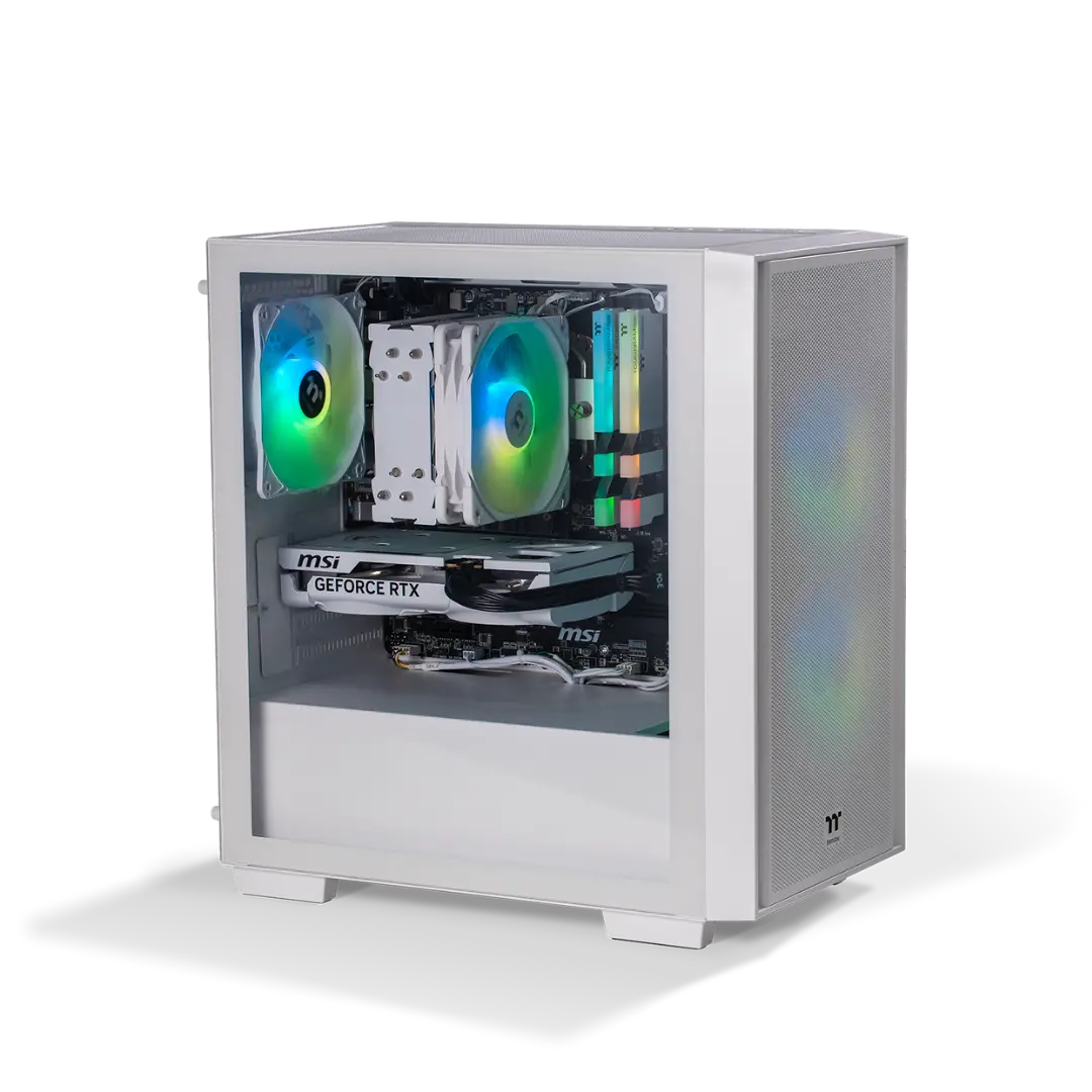 Thermaltake Genesis Ultimate V5 Snow Gaming Desktop (Ryzen 5 5600/Rtx 5060) 1