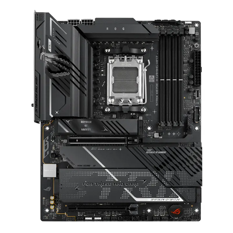 Asus Rog Strix X870e-H Gaming Wifi7 Am5 Atx Motherboard 1