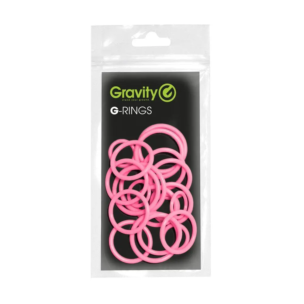 Gravity Universal Ring Pack Accessory For Gravity Pole 20Pc (Pink) 1
