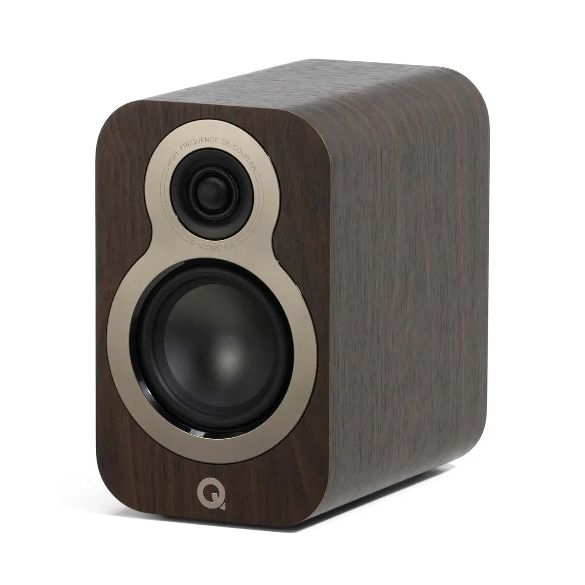 Q Acoustics 3010C Bookshelf Speakers Claro Walnut Pair 1