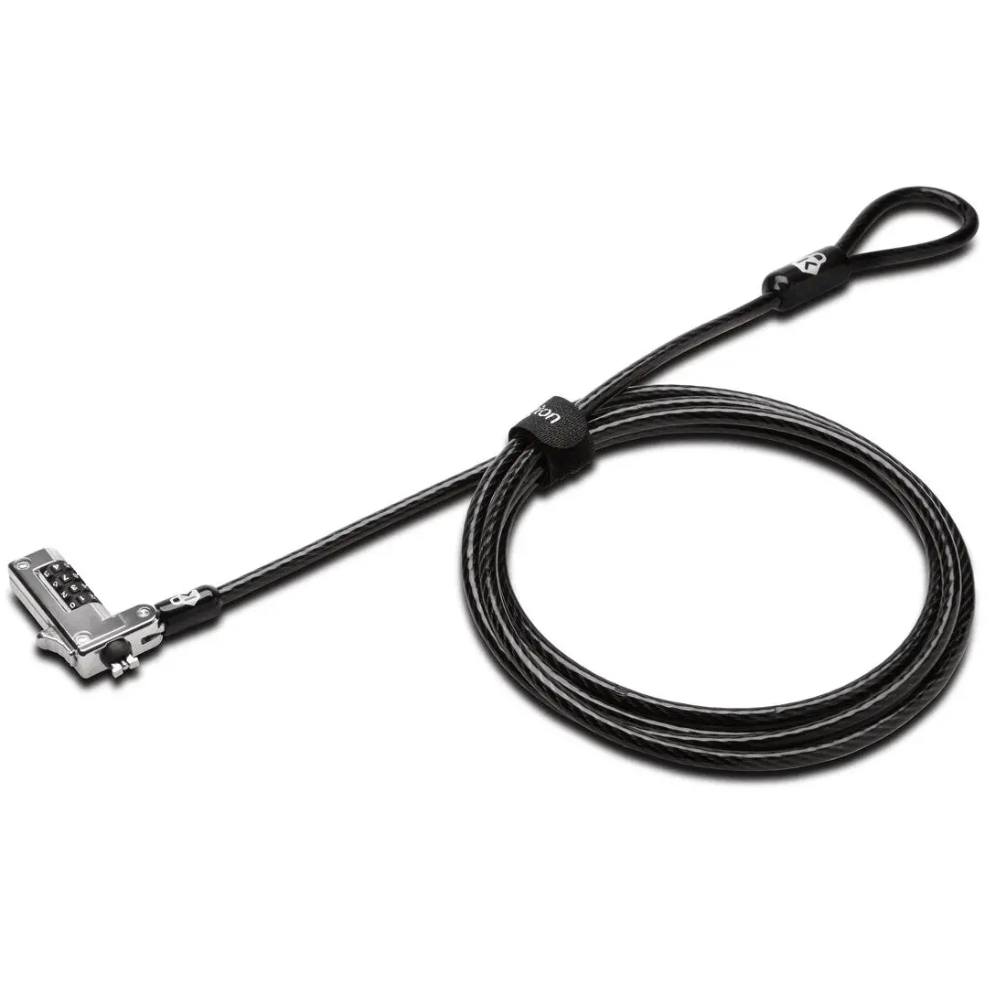 Kensington Slim Nanosaver Combination Laptop Lock Serialised Black 1