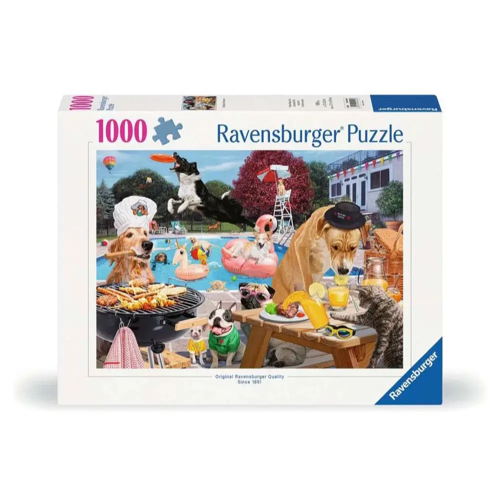 Ravensburger 1000Pc Dog Days Of Summer Puzzle 1