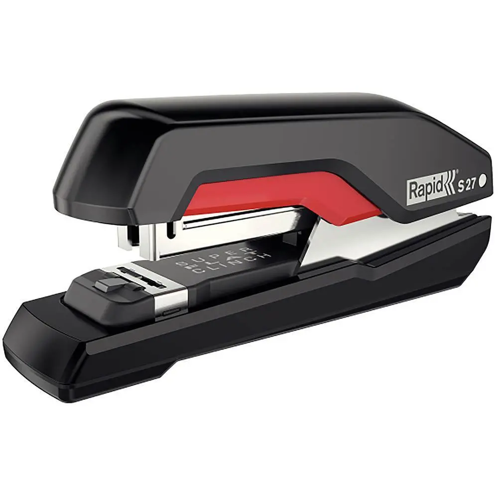 Rapid S27 Supreme Half Strip Stapler Black/Red 1