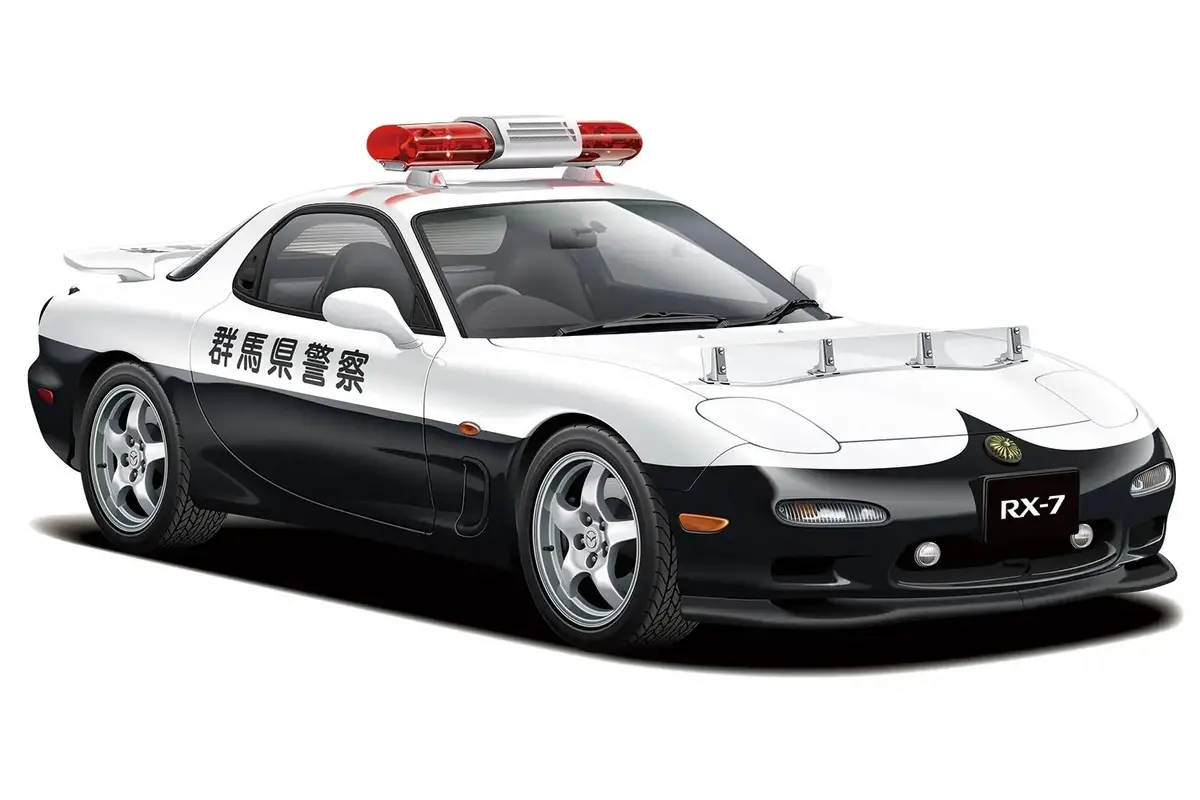 Aoshima 1/24 Mazda Fd3s Rx7 Th Patrol Car 98 2