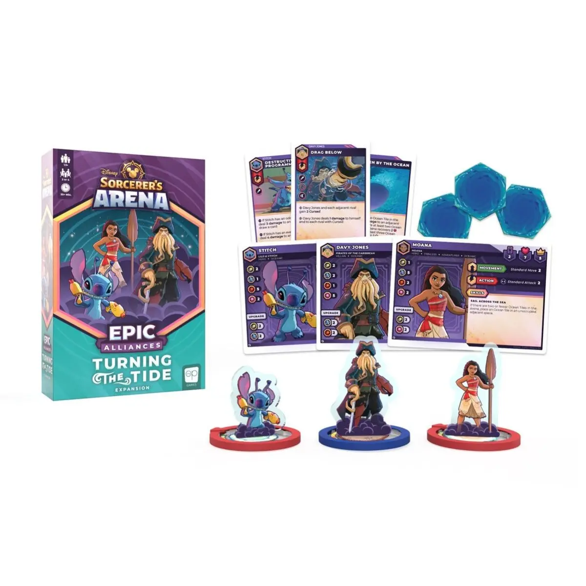 The Op Disney Sorcerer's Arena Epic Alliances Turning The Tide Expansion Board Game 2