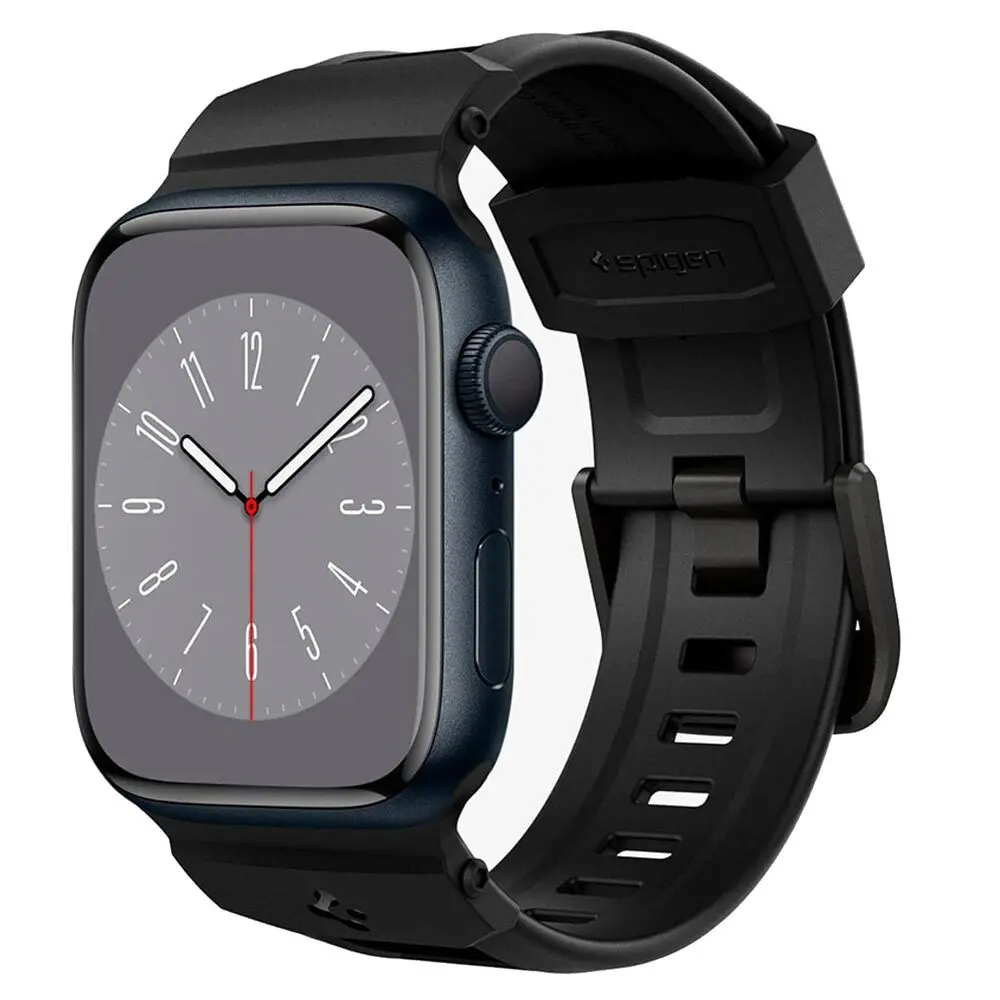 Spigen Apple Watch 42Mm 41Mm 40Mm 38Mm Rugged Band Wristband (Black) 1