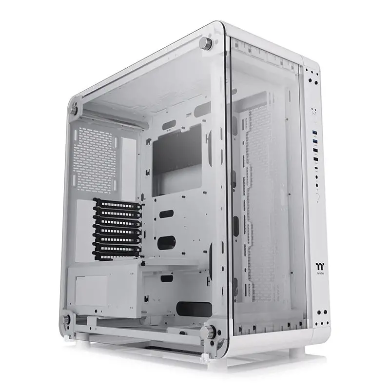 Thermaltake Ca1v200m6wn00 Core P6 Tempered Glass Mid Tower Atx Case (Snow) 1